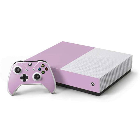 Lilac Solid Xbox One S All-Digital Edition Bundle Skin