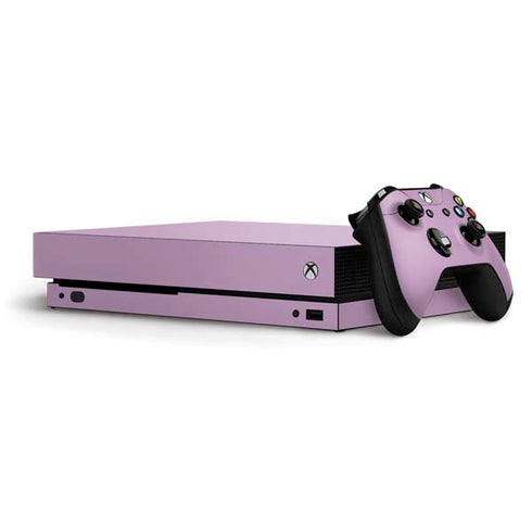 Lilac Solid Xbox One X Bundle Skin