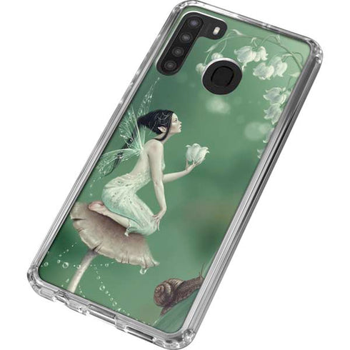 Rachel Anderson Lily of the Valley Galaxy A21 Clear Case
