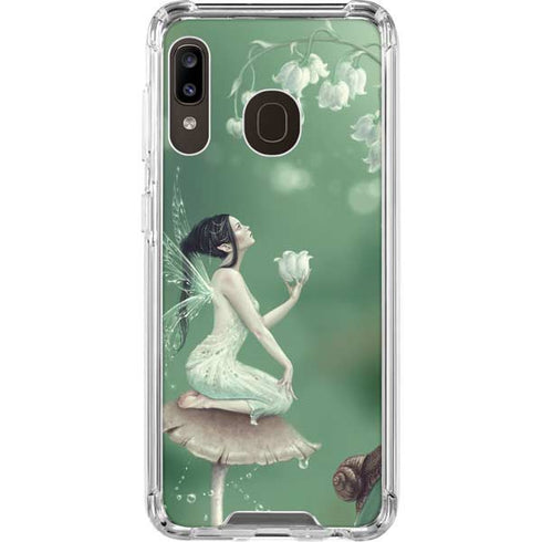 Rachel Anderson Lily of the Valley Galaxy A30 Clear Case