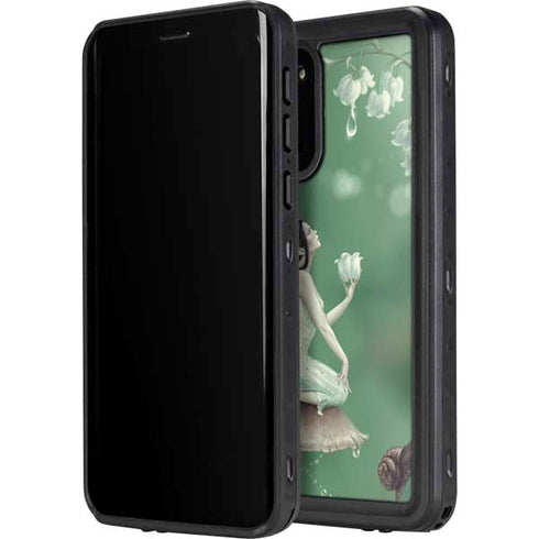 Rachel Anderson Lily of the Valley Galaxy S20 Plus Waterproof Case