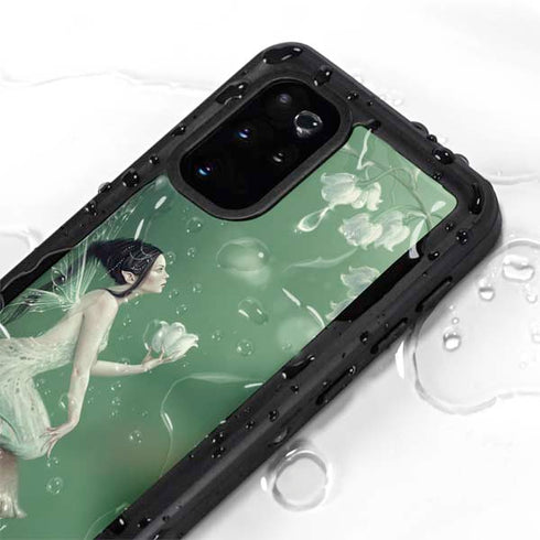 Rachel Anderson Lily of the Valley Galaxy S20 Plus Waterproof Case
