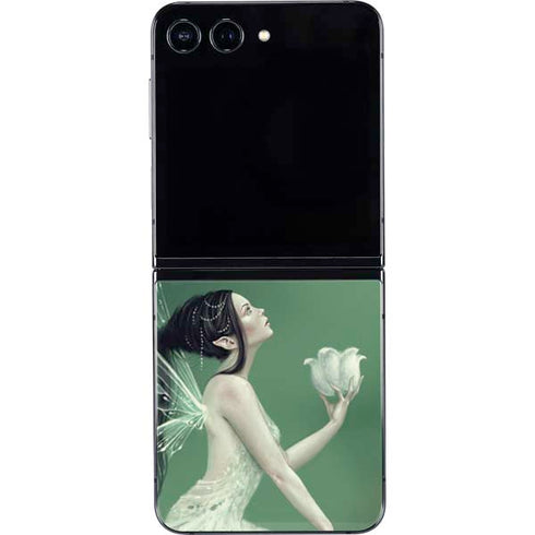 Lily of the Valley by Rachel Anderson Galaxy Z Flip5 5G Skin