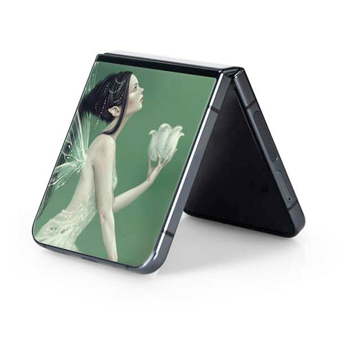 Lily of the Valley by Rachel Anderson Galaxy Z Flip5 5G Skin