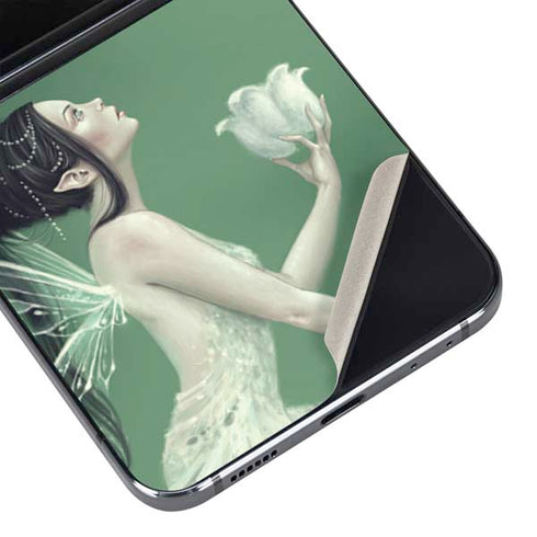 Lily of the Valley by Rachel Anderson Galaxy Z Flip5 5G Skin