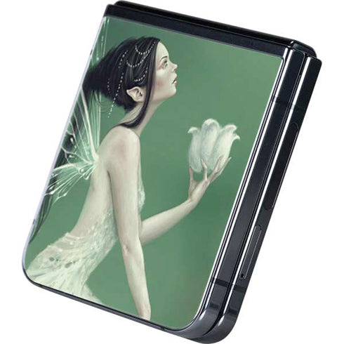 Lily of the Valley by Rachel Anderson Galaxy Z Flip5 5G Skin