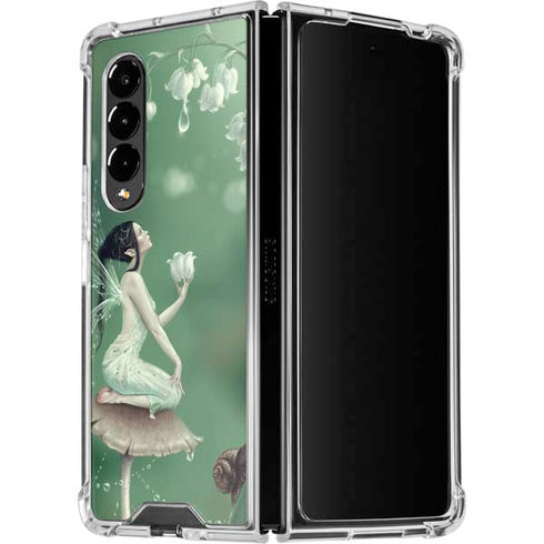 Rachel Anderson Lily of the Valley Galaxy Z Fold4 5G Clear Case
