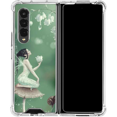 Rachel Anderson Lily of the Valley Galaxy Z Fold4 5G Clear Case