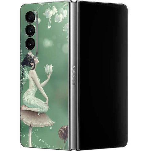 Rachel Anderson Lily of the Valley Galaxy Z Fold4 5G Skin