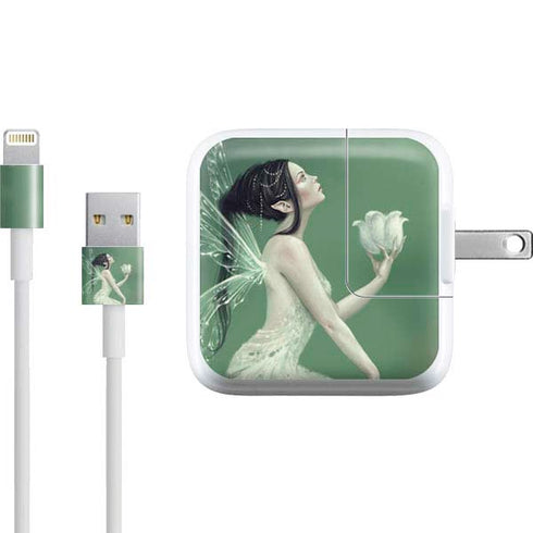 Rachel Anderson Lily of the Valley iPad Charger (10W USB) Skin