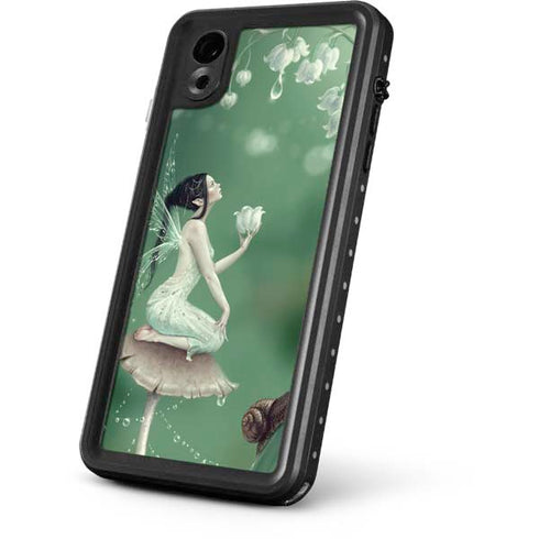 Rachel Anderson Lily of the Valley iPhone XR Waterproof Case