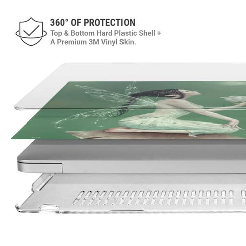 Rachel Anderson Lily of the Valley MacBook Pro 15in (2016-19) Case plus Skin