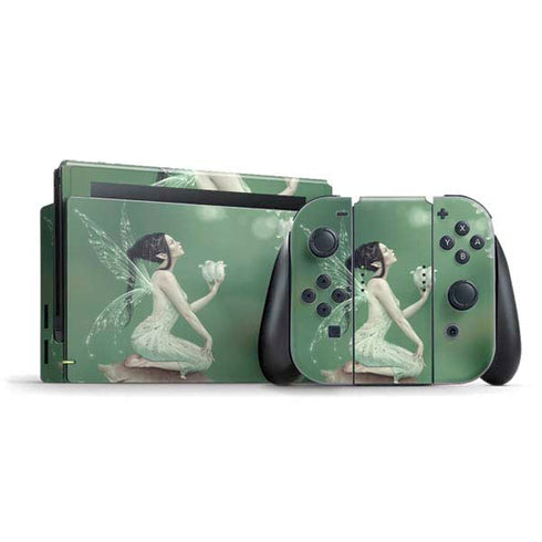 Rachel Anderson Lily of the Valley Nintendo Switch Bundle Skin
