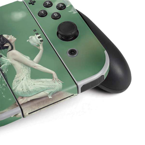 Rachel Anderson Lily of the Valley Nintendo Switch OLED (2021) Skin