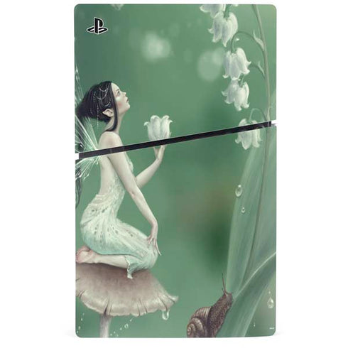 Lily of the Valley by Rachel Anderson PS5 Slim Disk Console Skin