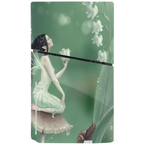 Lily of the Valley by Rachel Anderson PS5 Slim Disk Console Skin