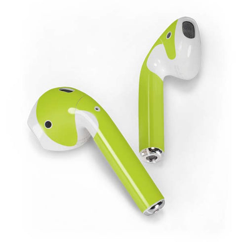 Lime Solid Apple AirPods 2 Skin
