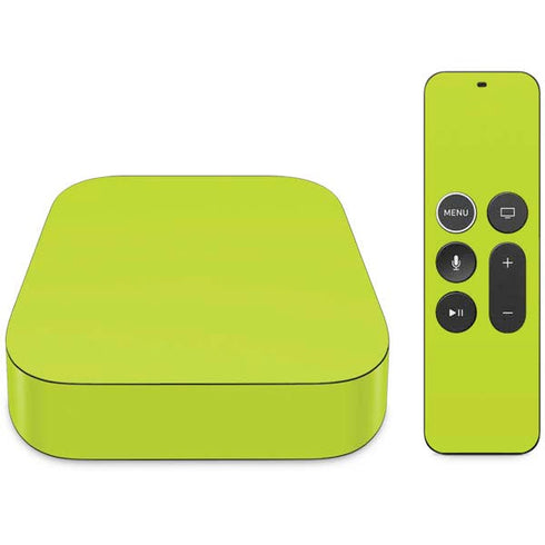Lime Solid Apple TV Skin