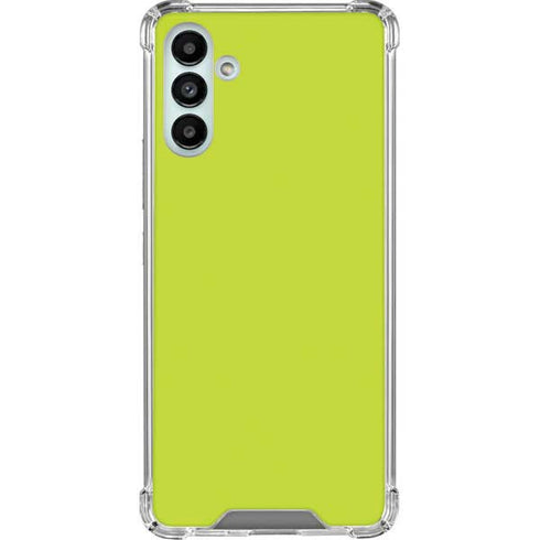 Lime Solid Galaxy A13 5G Clear Case