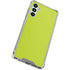 Lime Solid Galaxy A13 5G Clear Case