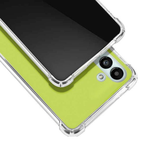 Lime Solid Galaxy A13 5G Clear Case