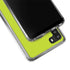 Lime Solid Galaxy A21 Clear Case
