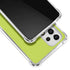Lime Solid Galaxy A33 5G Clear Case