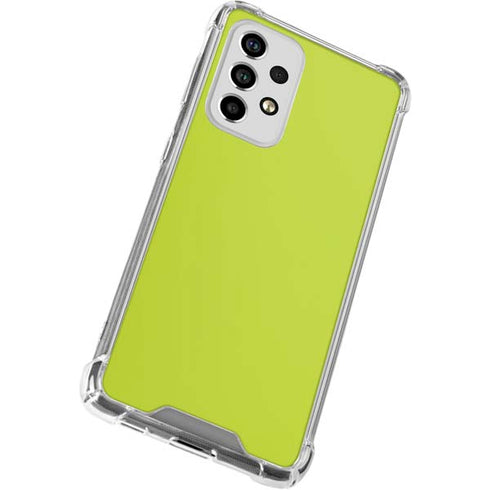 Lime Solid Galaxy A53 5G Clear Case