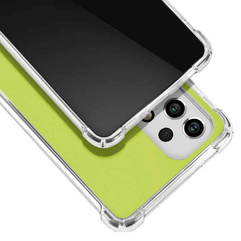 Lime Solid Galaxy A53 5G Clear Case