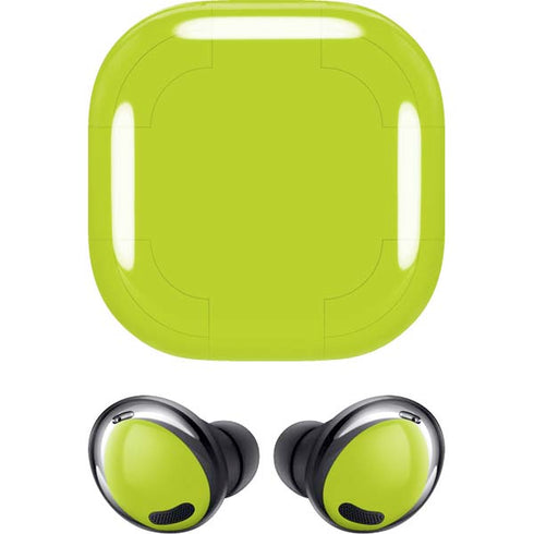 Lime Solid Galaxy Buds Pro Skin