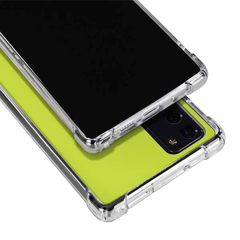 Lime Solid Galaxy Note20 5G Clear Case