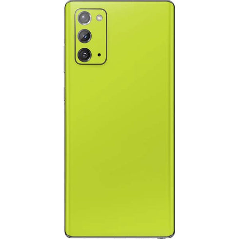 Lime Solid Galaxy Note20 5G Skin