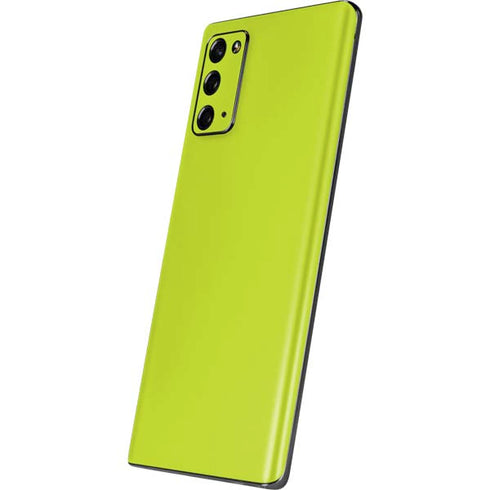 Lime Solid Galaxy Note20 5G Skin