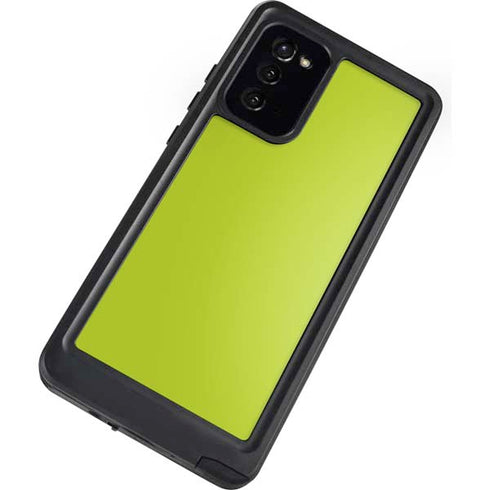 Lime Solid Galaxy Note20 5G Waterproof Case