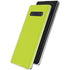 Lime Solid Galaxy S10 Plus Skin
