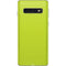 Lime Solid Galaxy S10 Skin