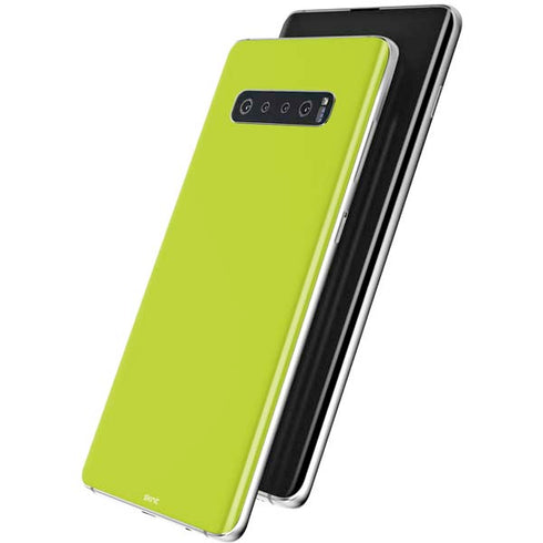 Lime Solid Galaxy S10 Skin