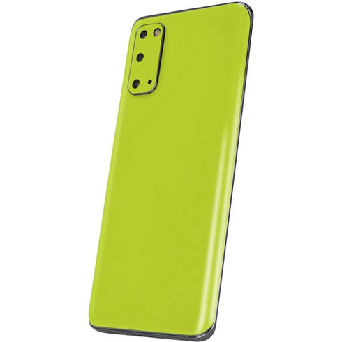 Lime Solid Galaxy S20 Skin