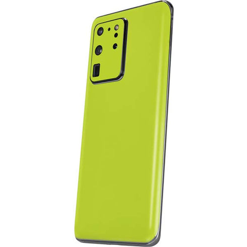 Lime Solid Galaxy S20 Ultra 5G Skin