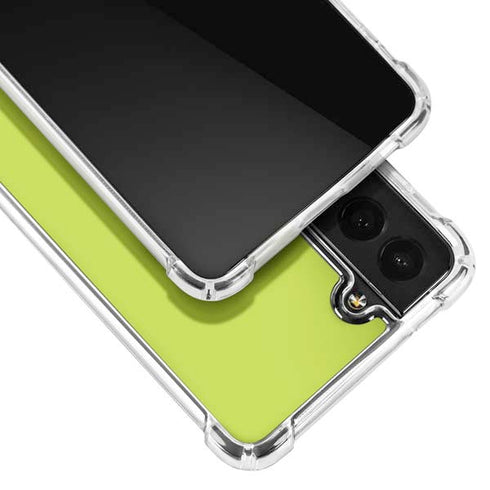 Lime Solid Galaxy S21 5G Clear Case