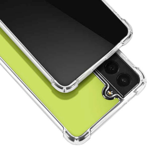 Lime Solid Galaxy S21 Plus 5G Clear Case
