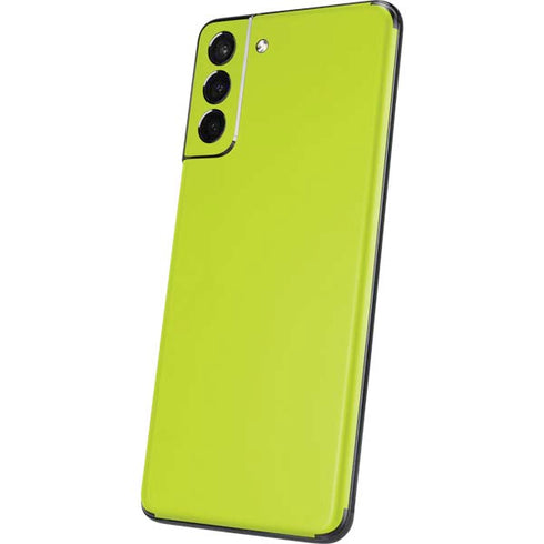 Lime Solid Galaxy S21 Plus 5G Skin