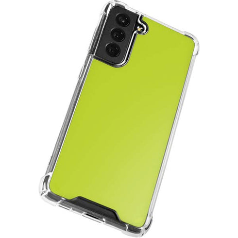 Lime Solid Galaxy S22 Clear Case