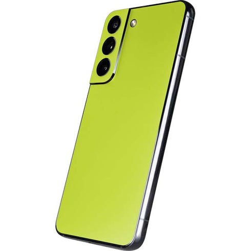 Lime Solid Galaxy S22 Skin