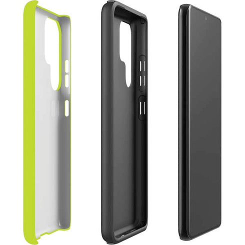 Lime Solid Galaxy S22 Ultra Pro Case
