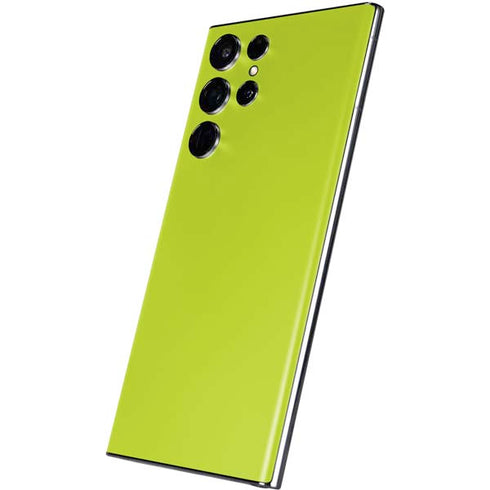 Lime Solid Galaxy S22 Ultra Skin