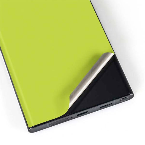 Lime Solid Galaxy S22 Ultra Skin