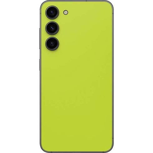 Lime Solid Galaxy S23 Plus Skin