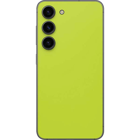 Lime Solid Galaxy S23 Skin