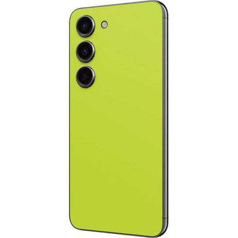 Lime Solid Galaxy S23 Skin